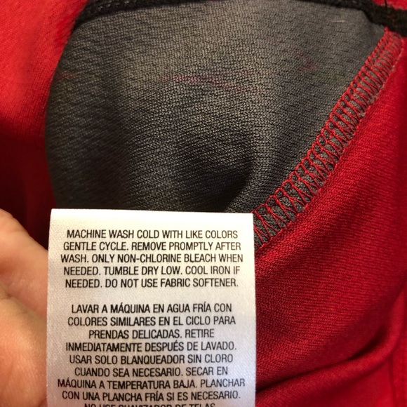 Outdoor Life Unisex Red/Gray Athletic Top - Picture 6 of 6